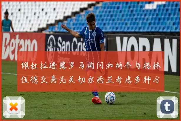 佩杜拉透露罗马询问加纳乔与格林伍德交易无关切尔西正考虑多种方案